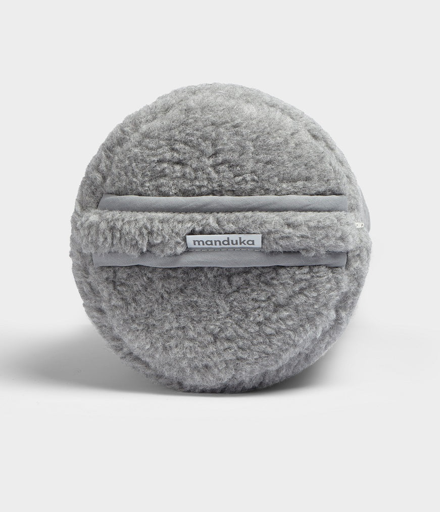 Merino Wool Round Bolster - Image 2