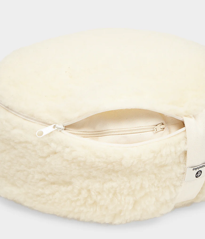 Merino Wool Meditation Cushion Cover - Image 8